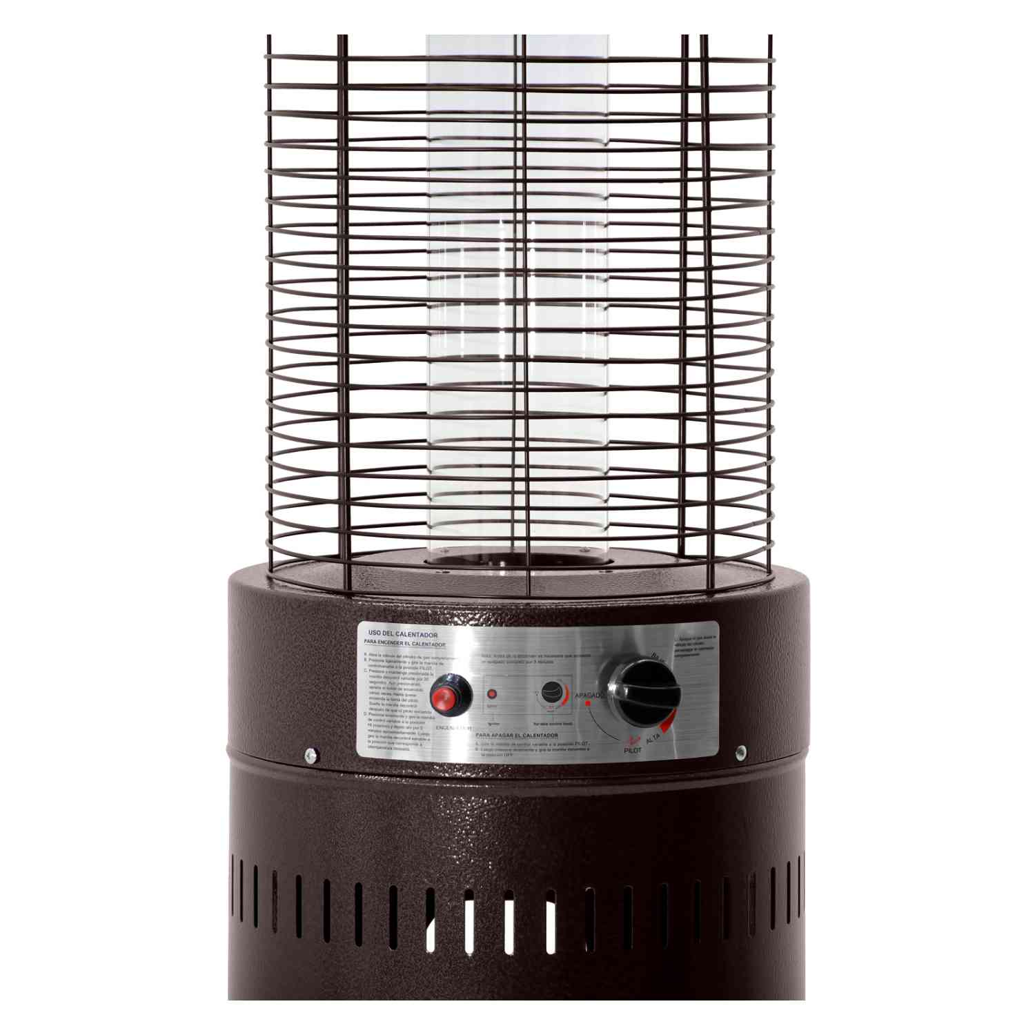 Calefactor Patio Exterior Calenton Torre Gas Lp 1.8m