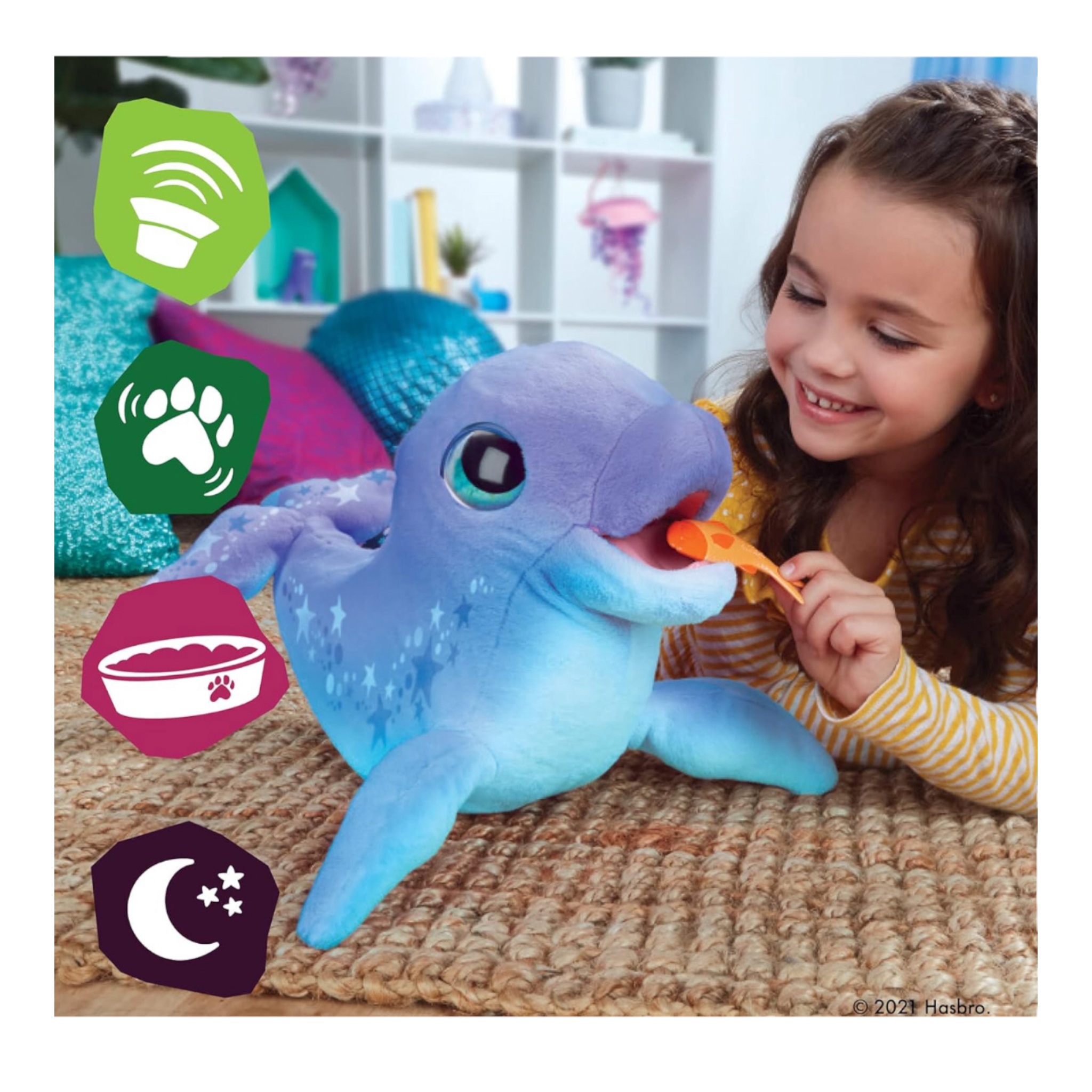 Hasbro FurReal Dazzlin Dimples Mi Delfín Juguetón Hasbro