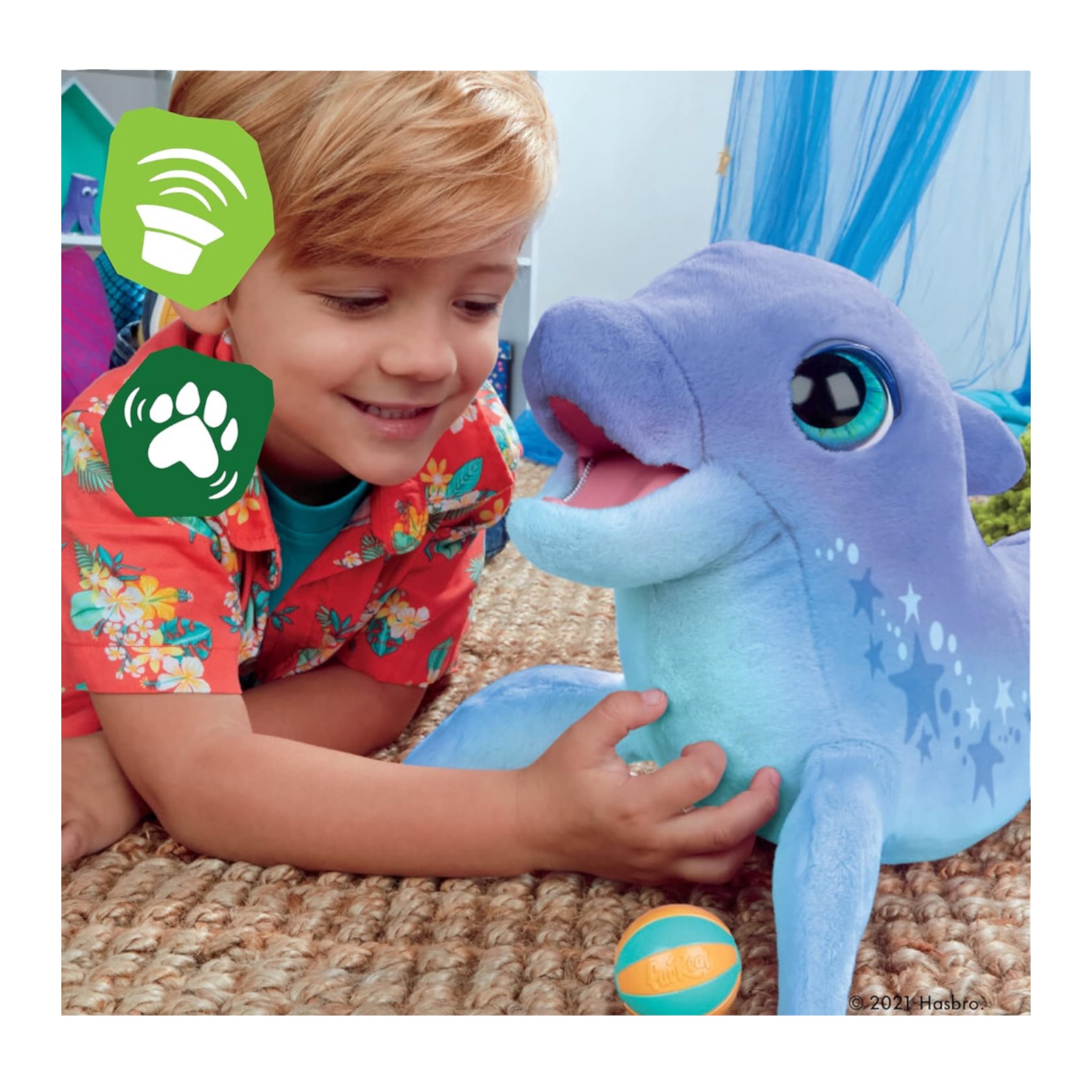 Hasbro FurReal Dazzlin Dimples Mi Delfín Juguetón Hasbro