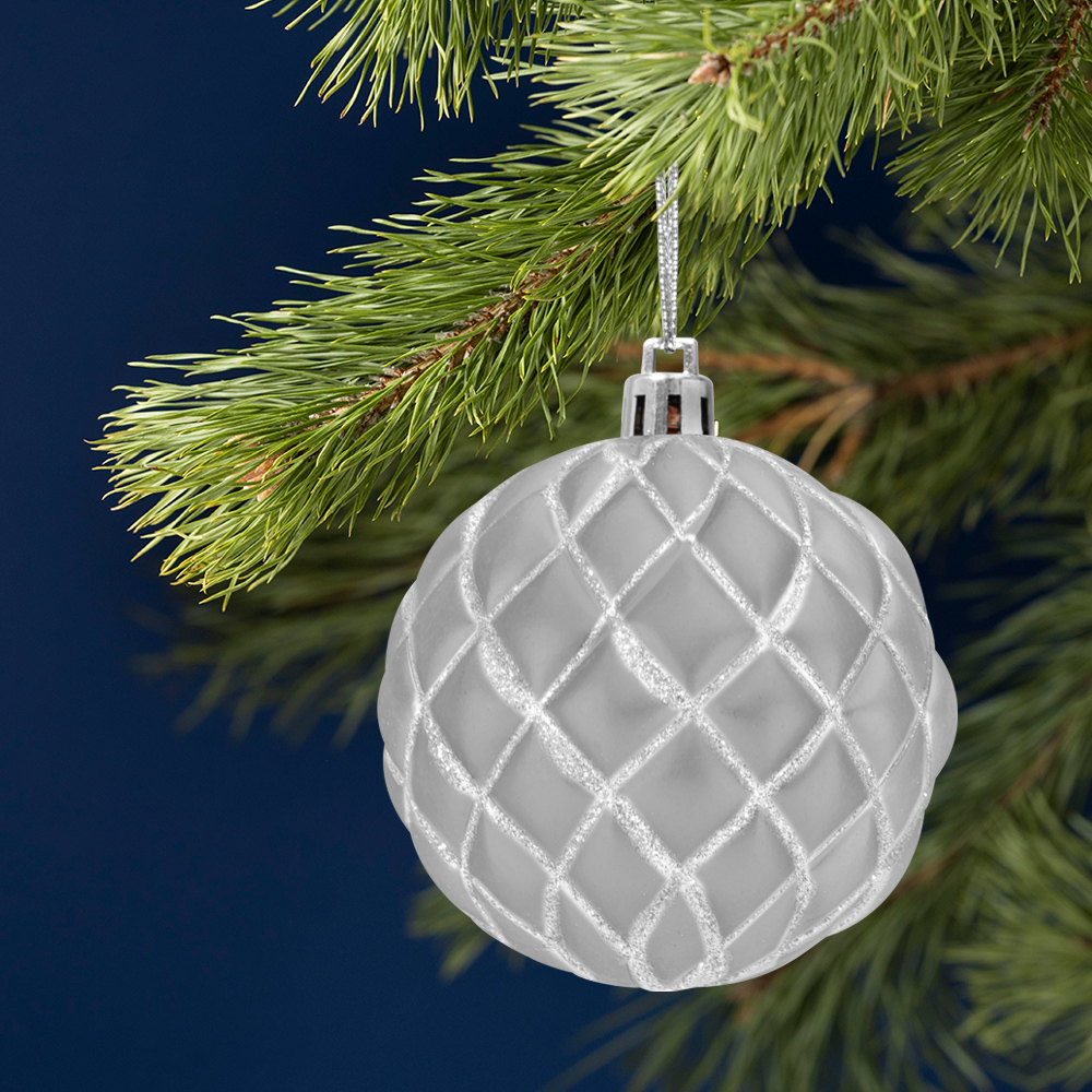 Importadora la Merced Esferas Navideñas Grandes De plástico 20 Piezas 9 Cm Decoración Colgante Adornos para Árbol Navidad Juego de Adornos Navidad Esferas económicas