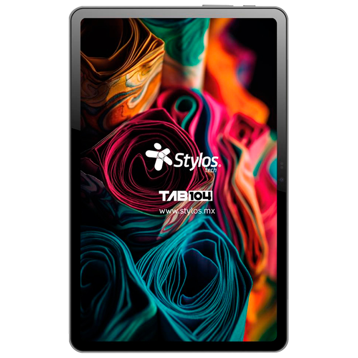 Tablet 10.4" STYLOS TAB104 Octa Core 4GB 128GB WiFi Android 13 Funda TPU USB-C Gris STTA1041G 