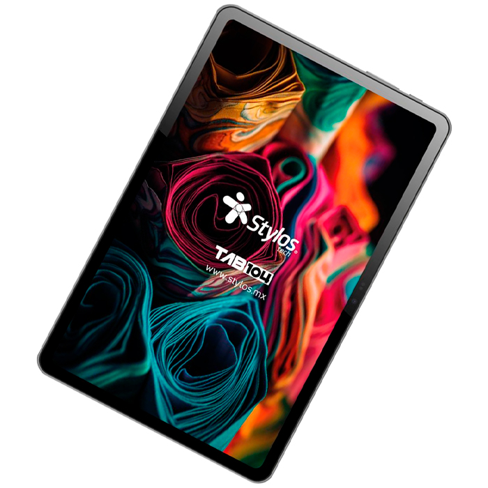 Tablet 10.4" STYLOS TAB104 Octa Core 4GB 128GB WiFi Android 13 Funda TPU USB-C Gris STTA1041G 