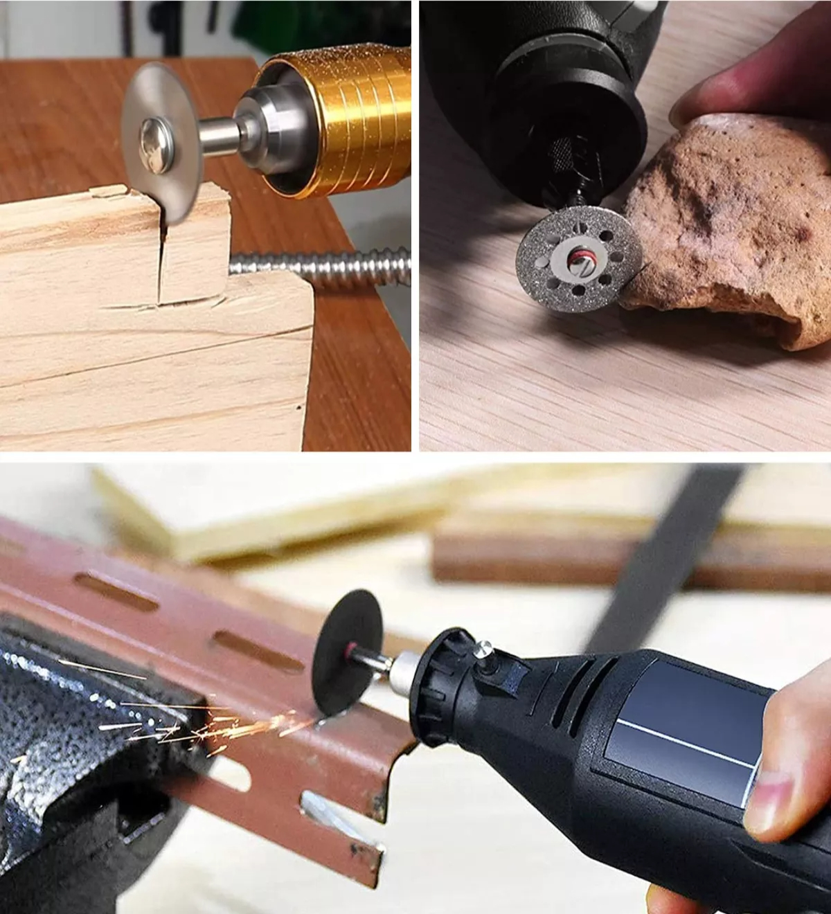 64 Kit Discos Corte Sierra Hss Para Dremel Mototool Taladro