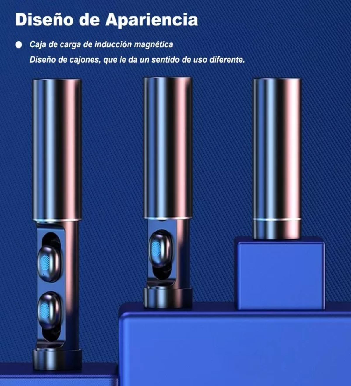 Audífonos Inalámbricos Bluetooth 5.0 Con Manos Libres