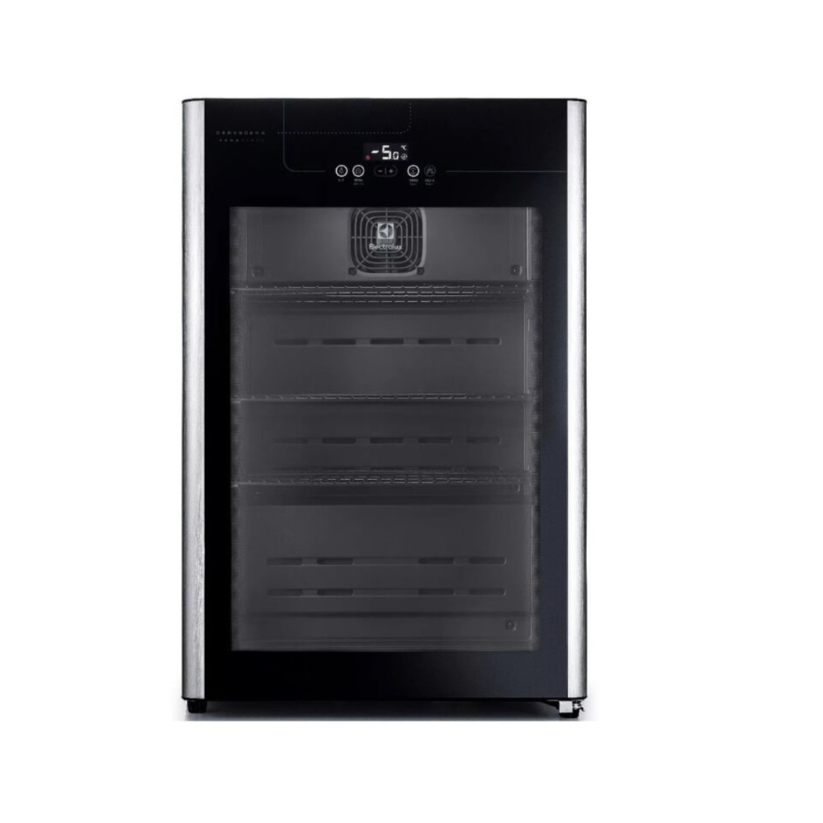 ENFRIADOR DE CERVEZA ELECTROLUX ERCQ10T4ISB 98 BOTELLAS PANEL TOUCH ALBY40