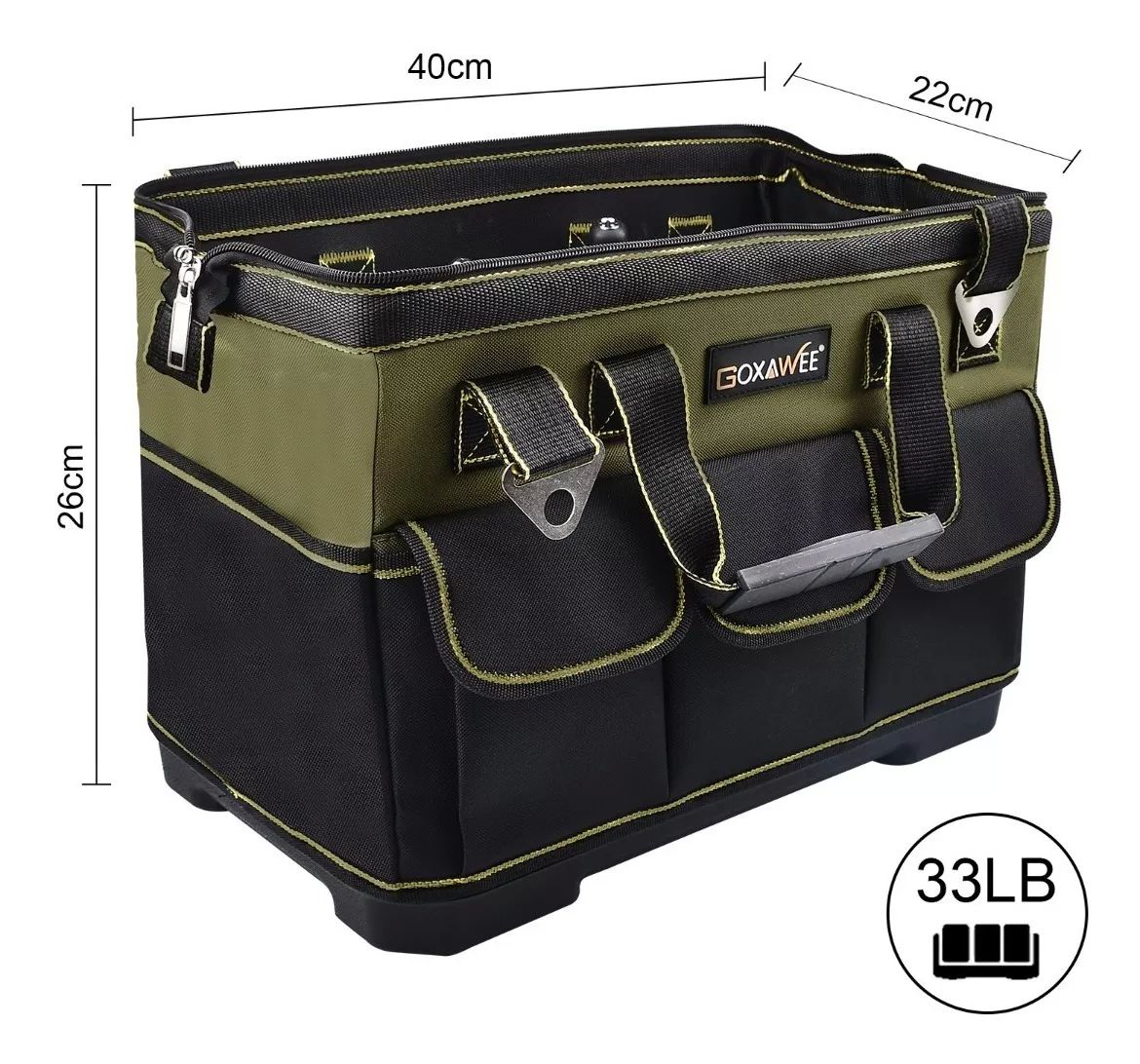 Bolsa De Herramientas De Cajas Goxawee Para Electricista