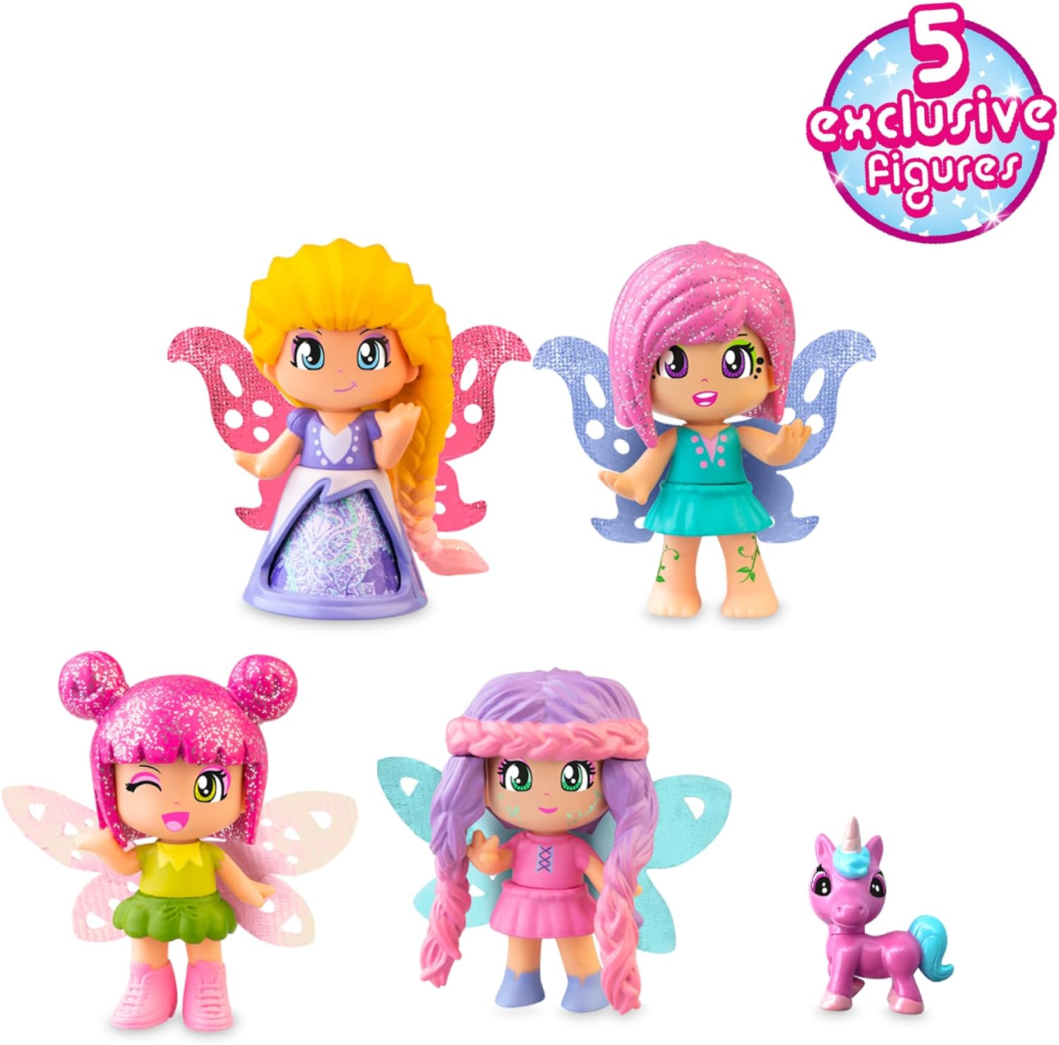 Cabeza Azul De Pinypon Power Girls Hadas Mágicas