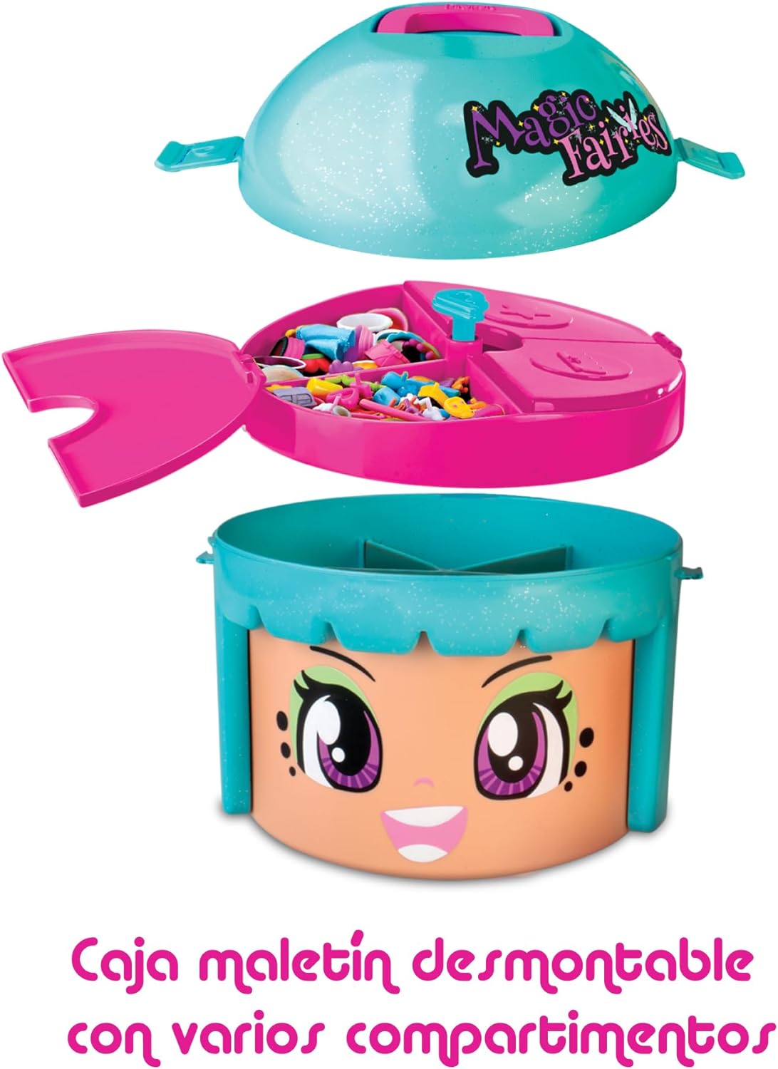 Cabeza Azul De Pinypon Power Girls Hadas Mágicas