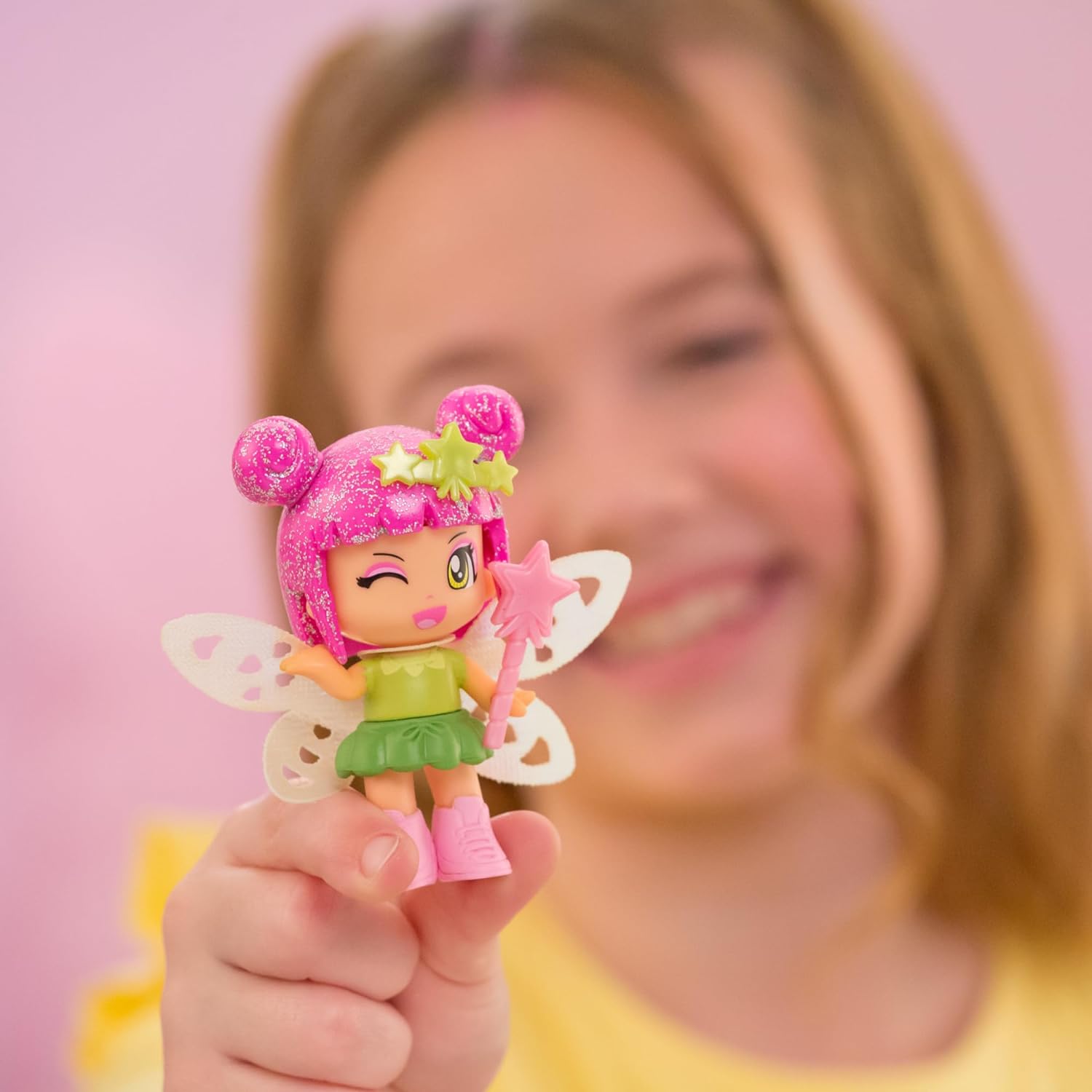 Cabeza Azul De Pinypon Power Girls Hadas Mágicas