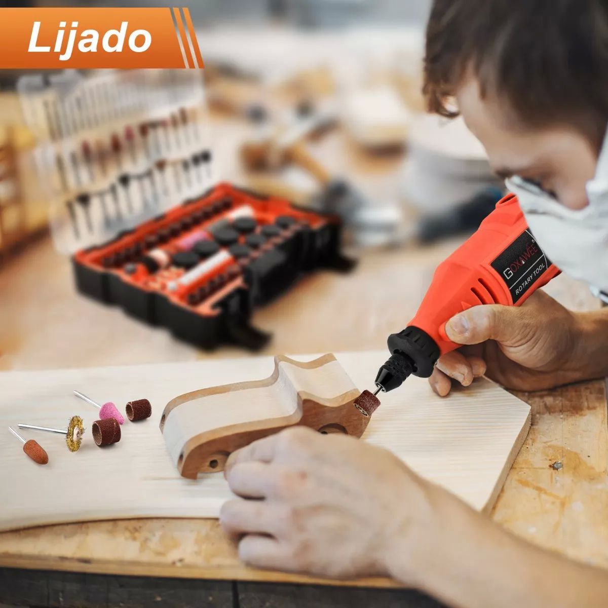 Kit 480 Pzas Accesorios Para Mini Taladro Mototool Goxawee