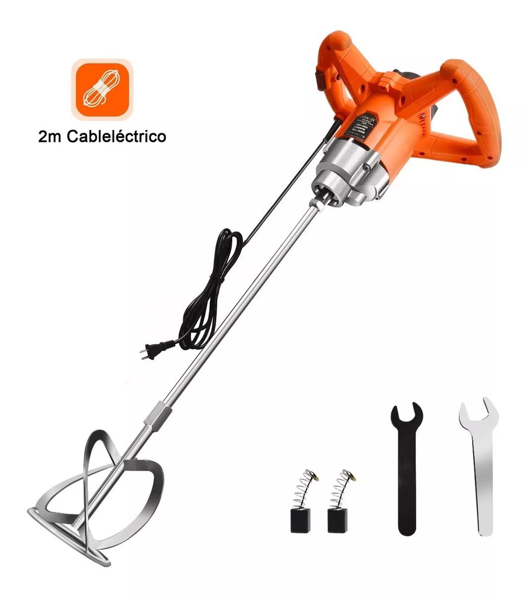 Mezcladora Eléctrica De Cemento/pintura Goxawee 6 Velocidades