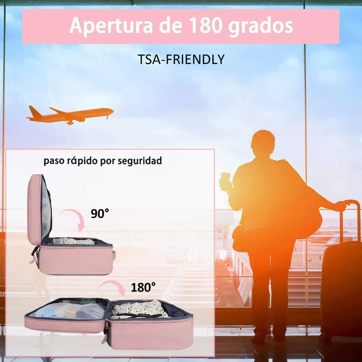 Mochila De Viaje Para Mujer, Aprobado Por Avión 10kg, Mochila Escolar Para Laptop De 15.6 Pulgadas, Mochila De Transporte Grande Espacio, Antirrobo