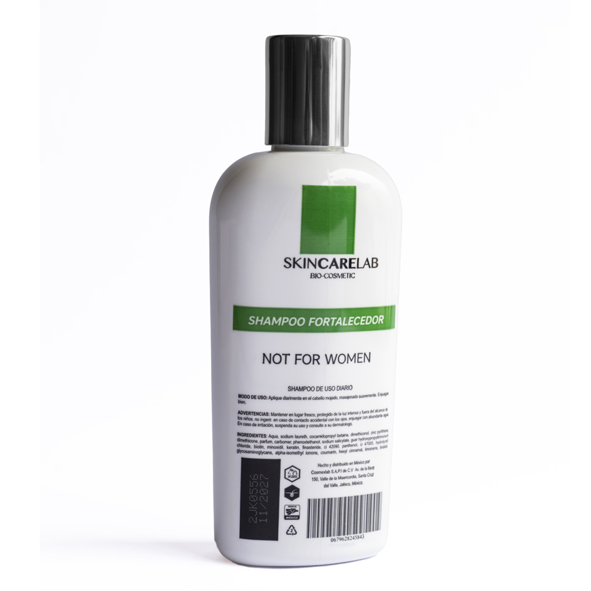 Shampoo Estimulante y Anticaida con Minoxidil al 2% Finasteride 1% y Keratina..