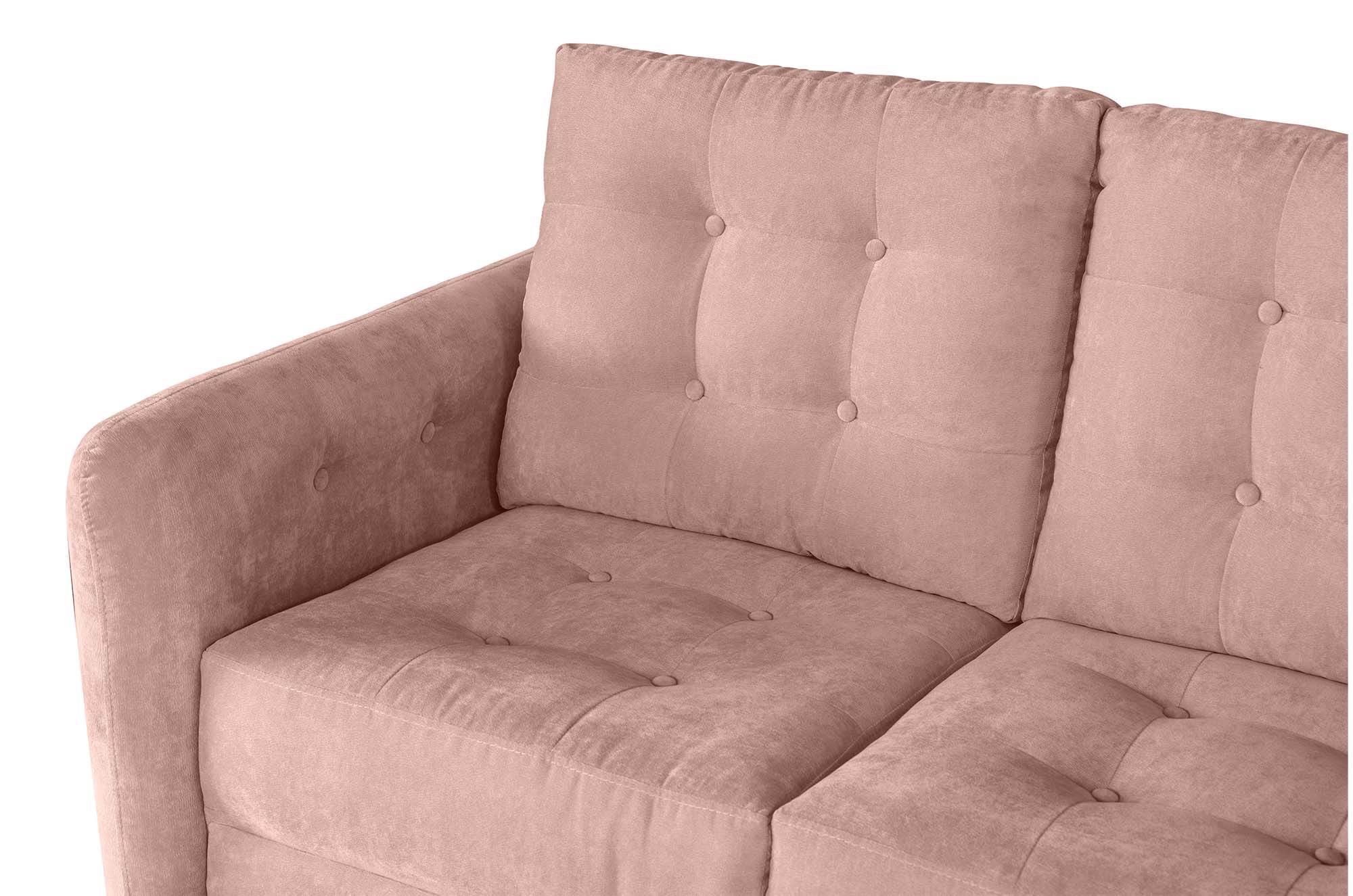 Sala Esquinera Makora Astori Palo de Rosa 3 Piezas