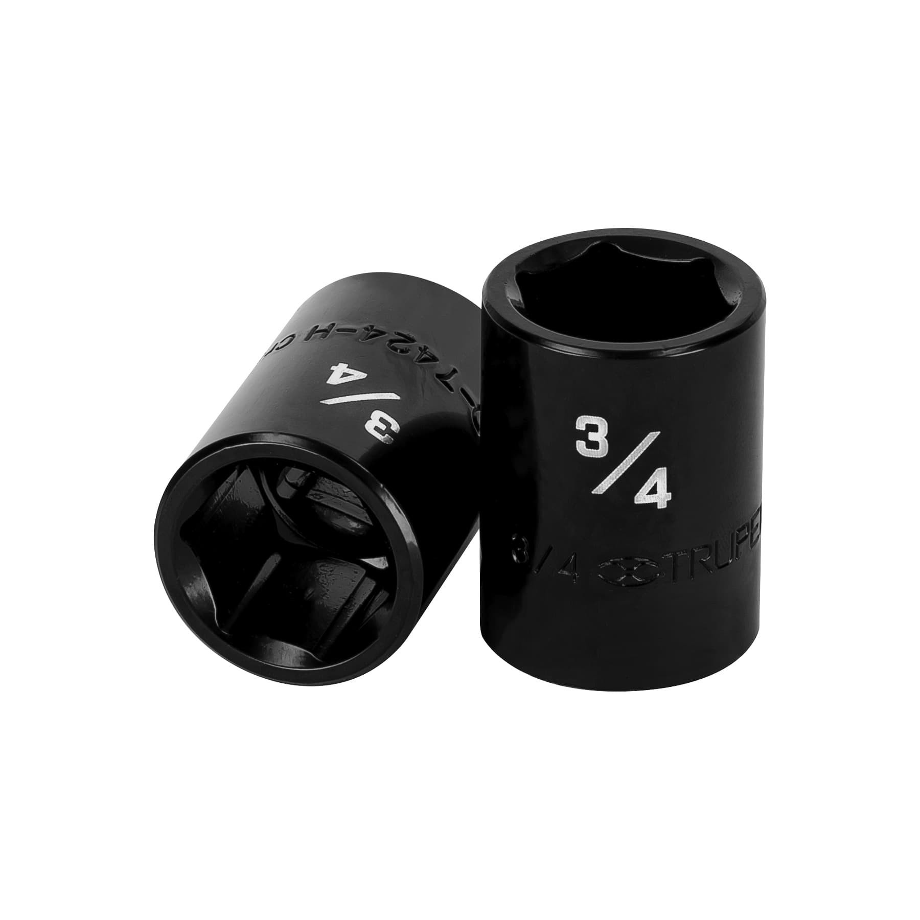 DADO DE IMPACTO DE 3/4", 6 PUNTAS, CUADRO 1/2", TRUPER 13381