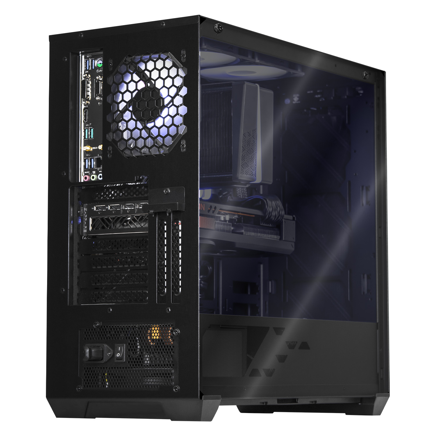 Xtreme PC Gaming AMD Radeon RX 7700 XT Ryzen 7 5700X 32GB SSD 1TB 4TB WIFI Edition LOL PBA