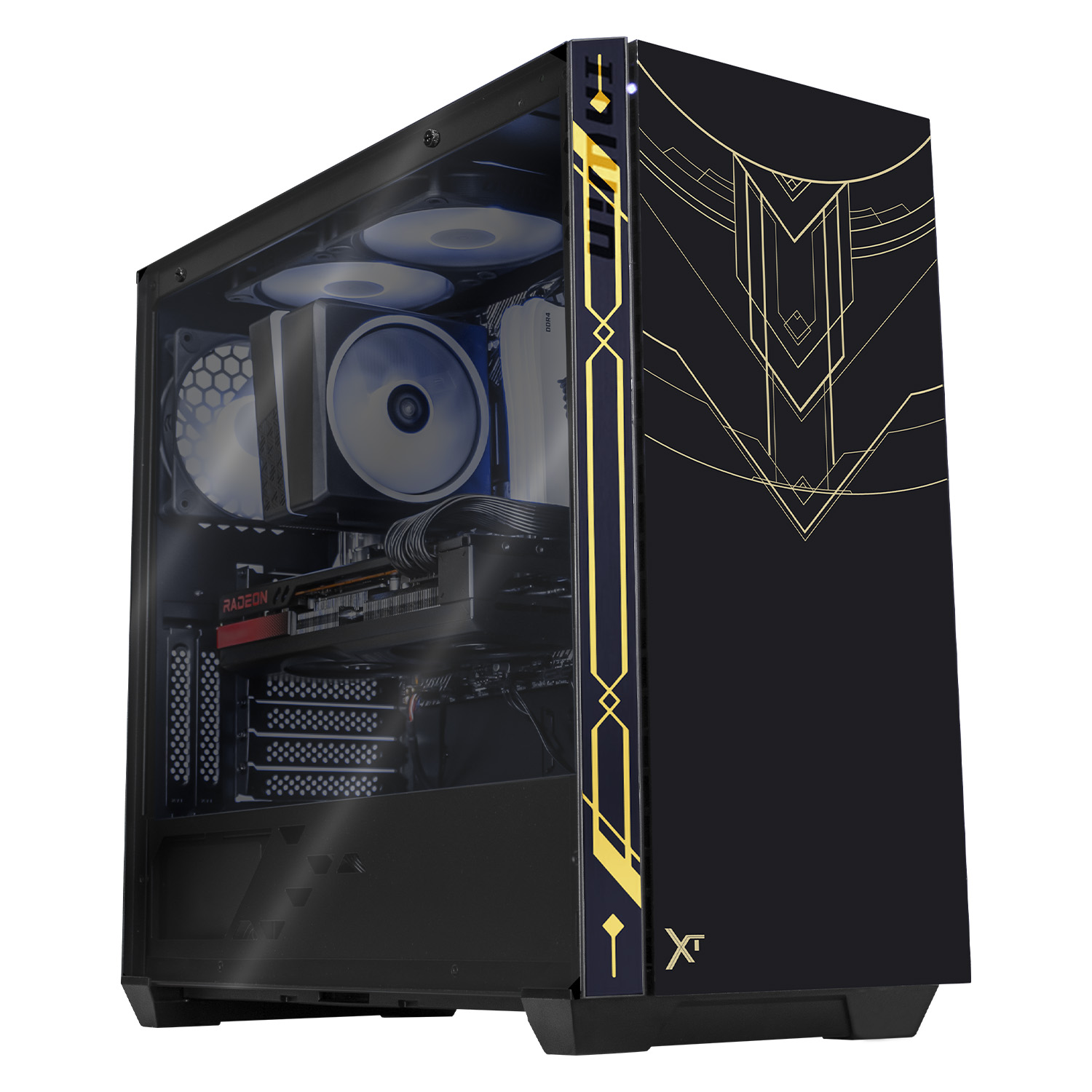 Xtreme PC Gaming AMD Radeon RX 7700 XT Ryzen 7 5700X 32GB SSD 1TB 4TB WIFI Edition LOL PBA