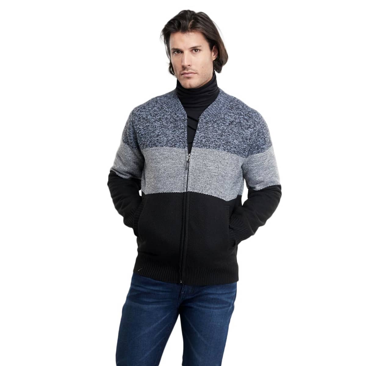 Suéter a rayas para hombre, marca Next & Co., mod. 1093773