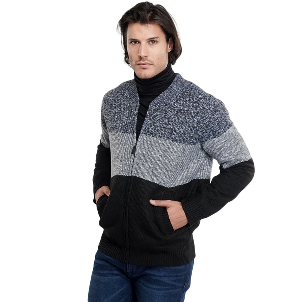Suéter a rayas para hombre, marca Next & Co., mod. 1093773