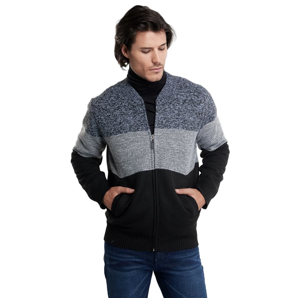 Suéter a rayas para hombre, marca Next & Co., mod. 1093773