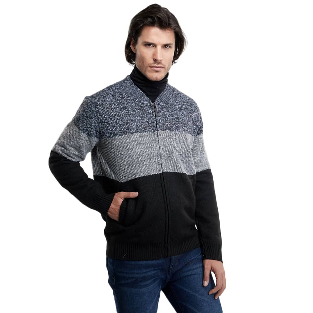 Suéter a rayas para hombre, marca Next & Co., mod. 1093773