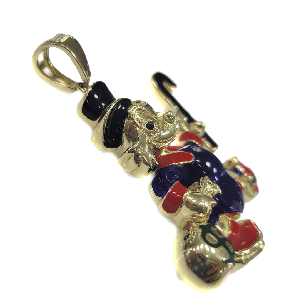 Dije de Caricatura Mac Pato de Oro 10K