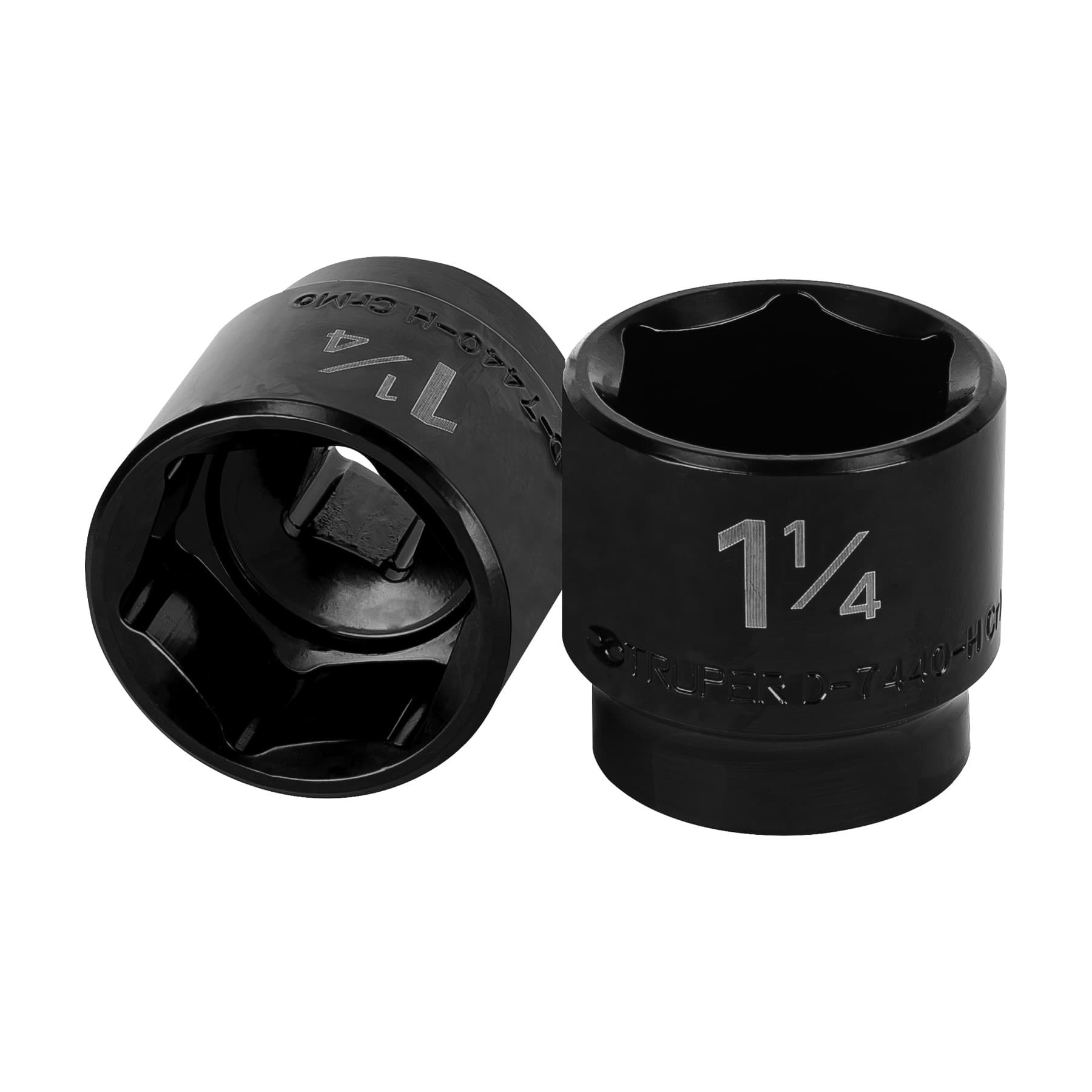 DADO DE IMPACTO DE 1-1/4", 6 PUNTAS, CUADRO 1/2", TRUPER 13399