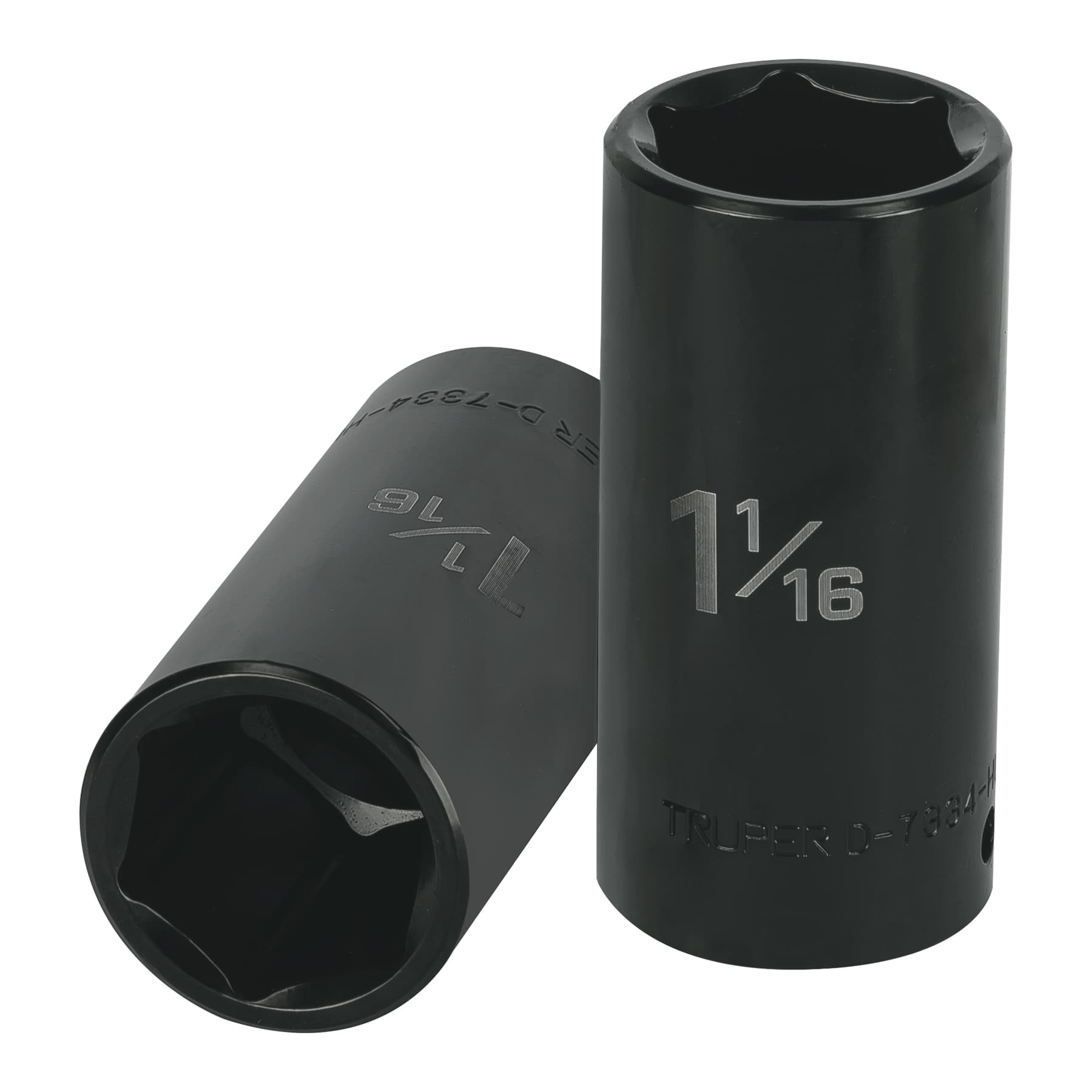 DADO LARGO IMPACTO DE 1-1/16", 6 PUNTAS, CUADRO 1/2",TRUPER 13400