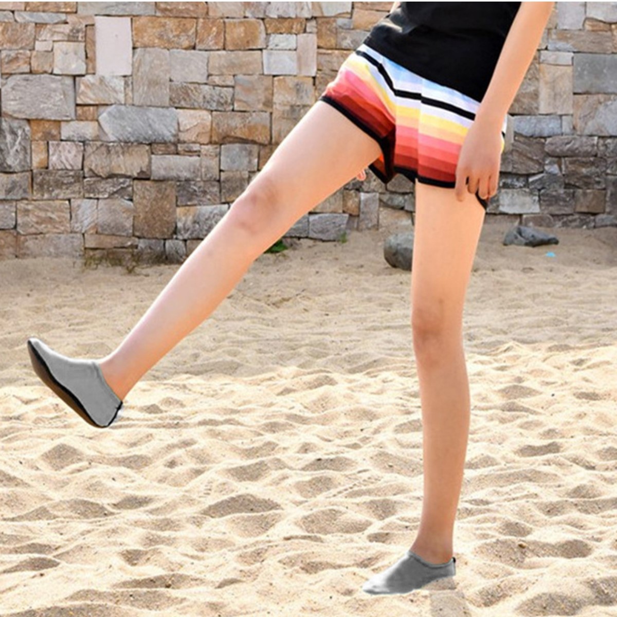 Zapatos agua Calcetines azul antideslizantes natación playa Yoga baile natación buceo