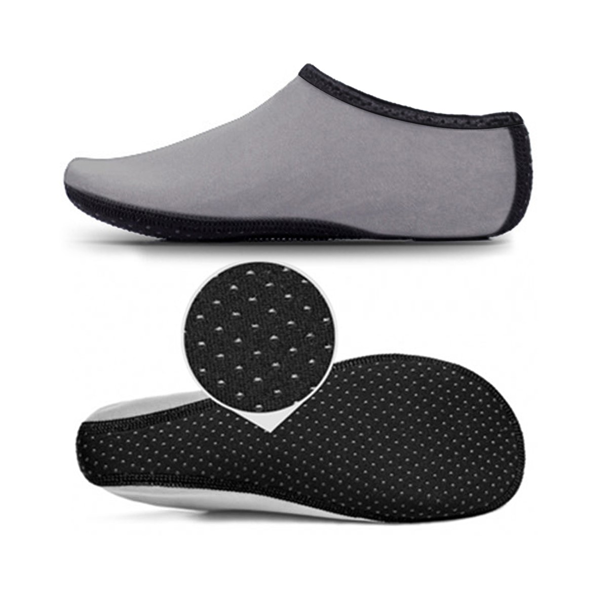 Zapatos agua Calcetines azul antideslizantes natación playa Yoga baile natación buceo