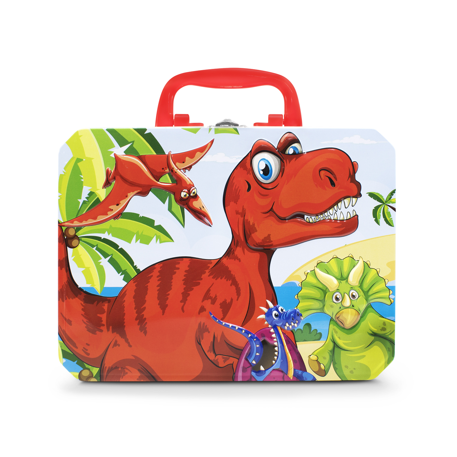 Lonchera Metálica Dinosaurios