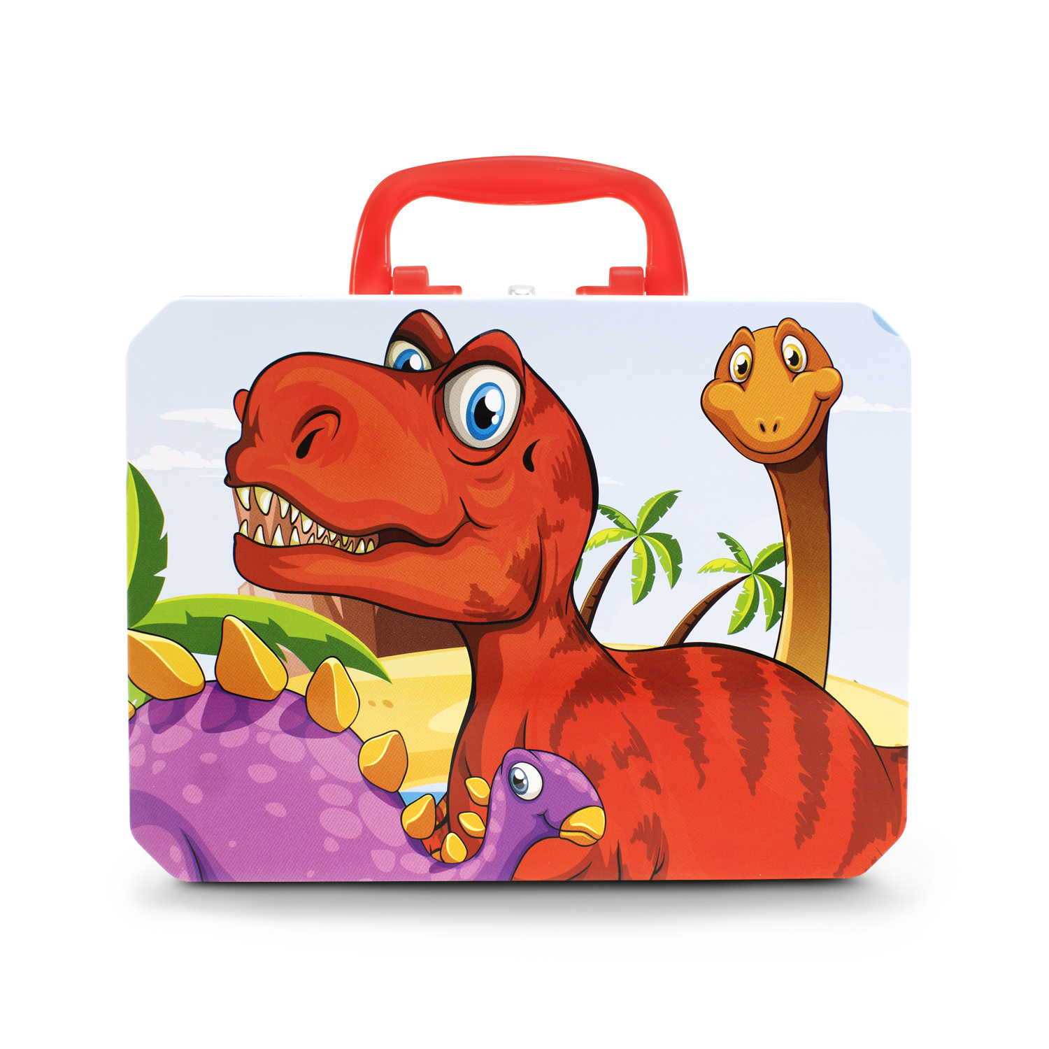 Lonchera Metálica Dinosaurios