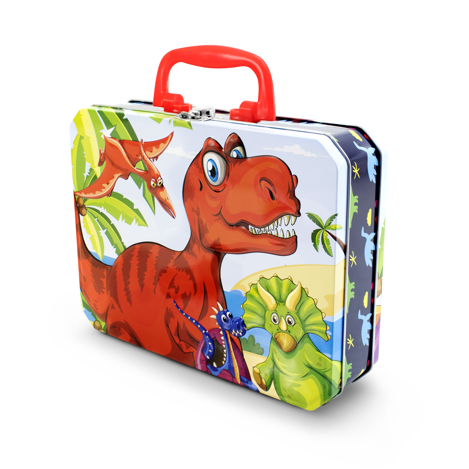 Lonchera Metálica Dinosaurios