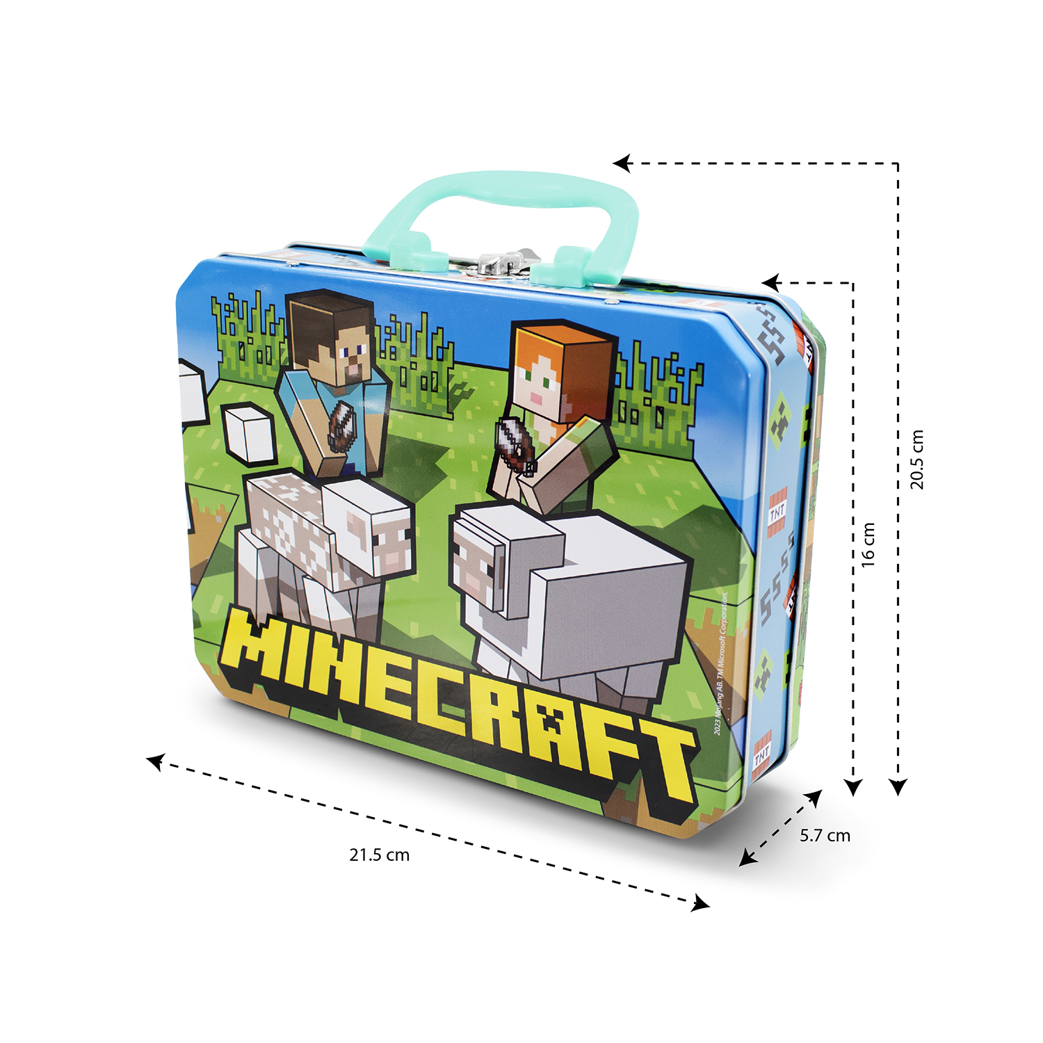 Lonchera Metálica Minecraft