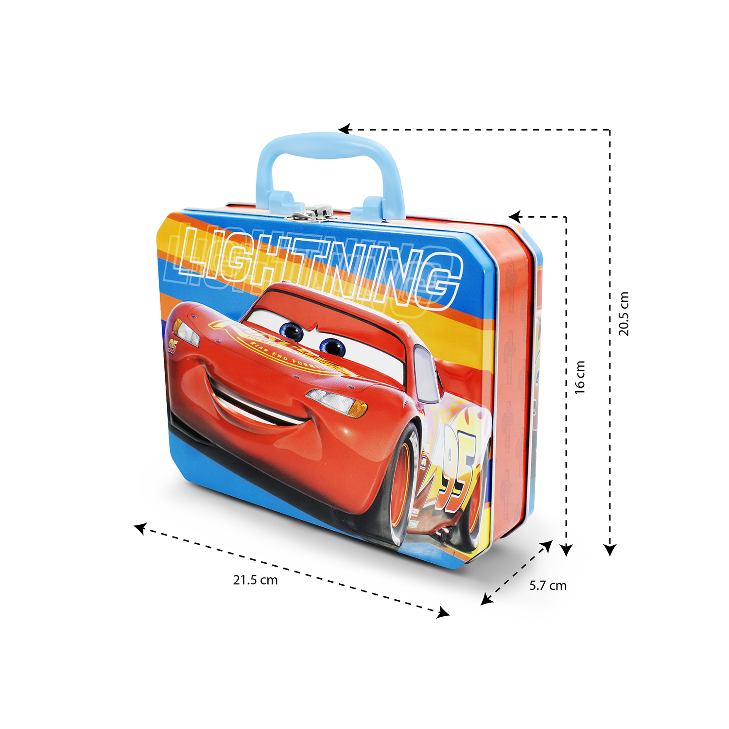 Lonchera Metálica Cars