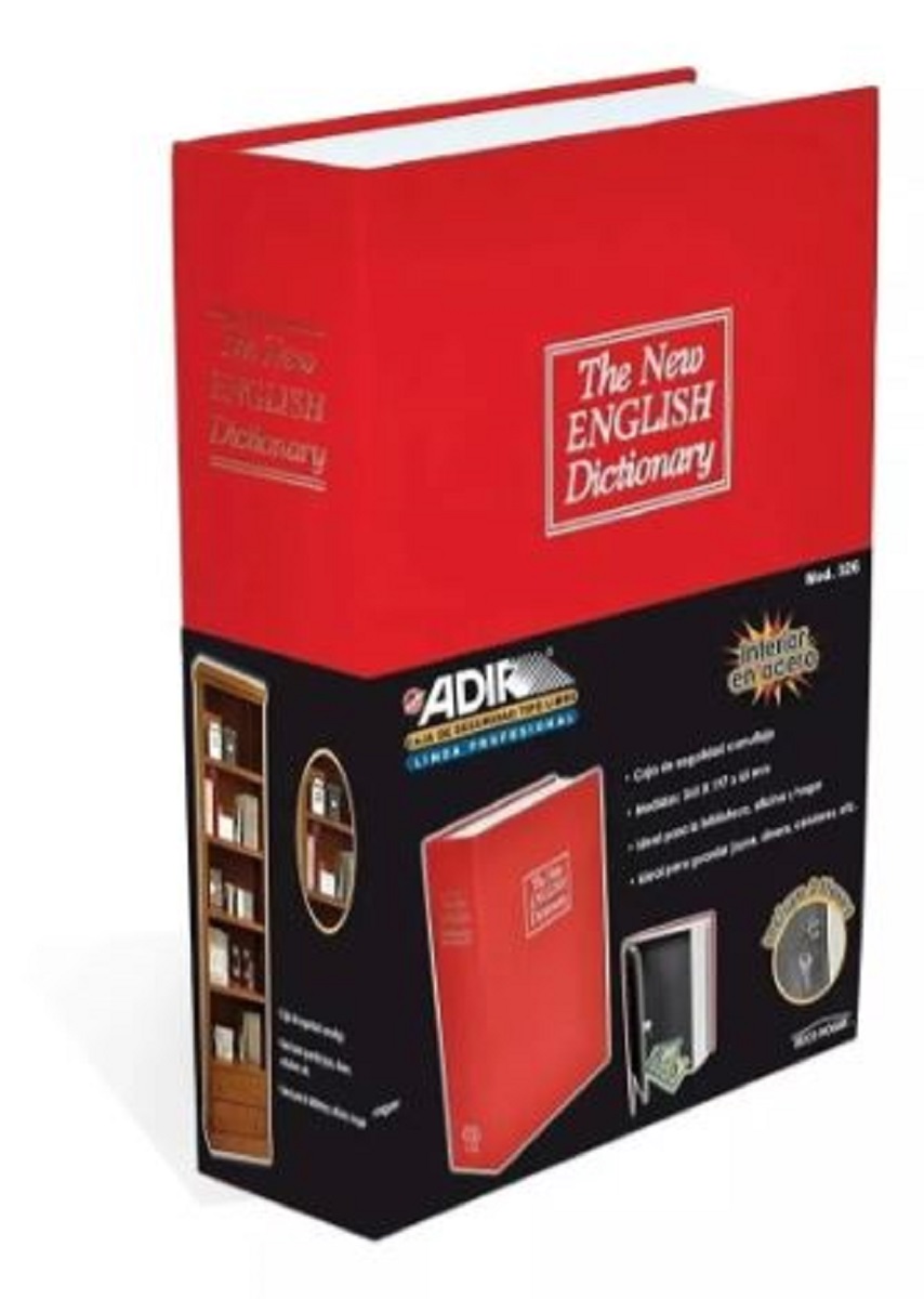 Caja Fuerte Seguridad Tipo Libro.