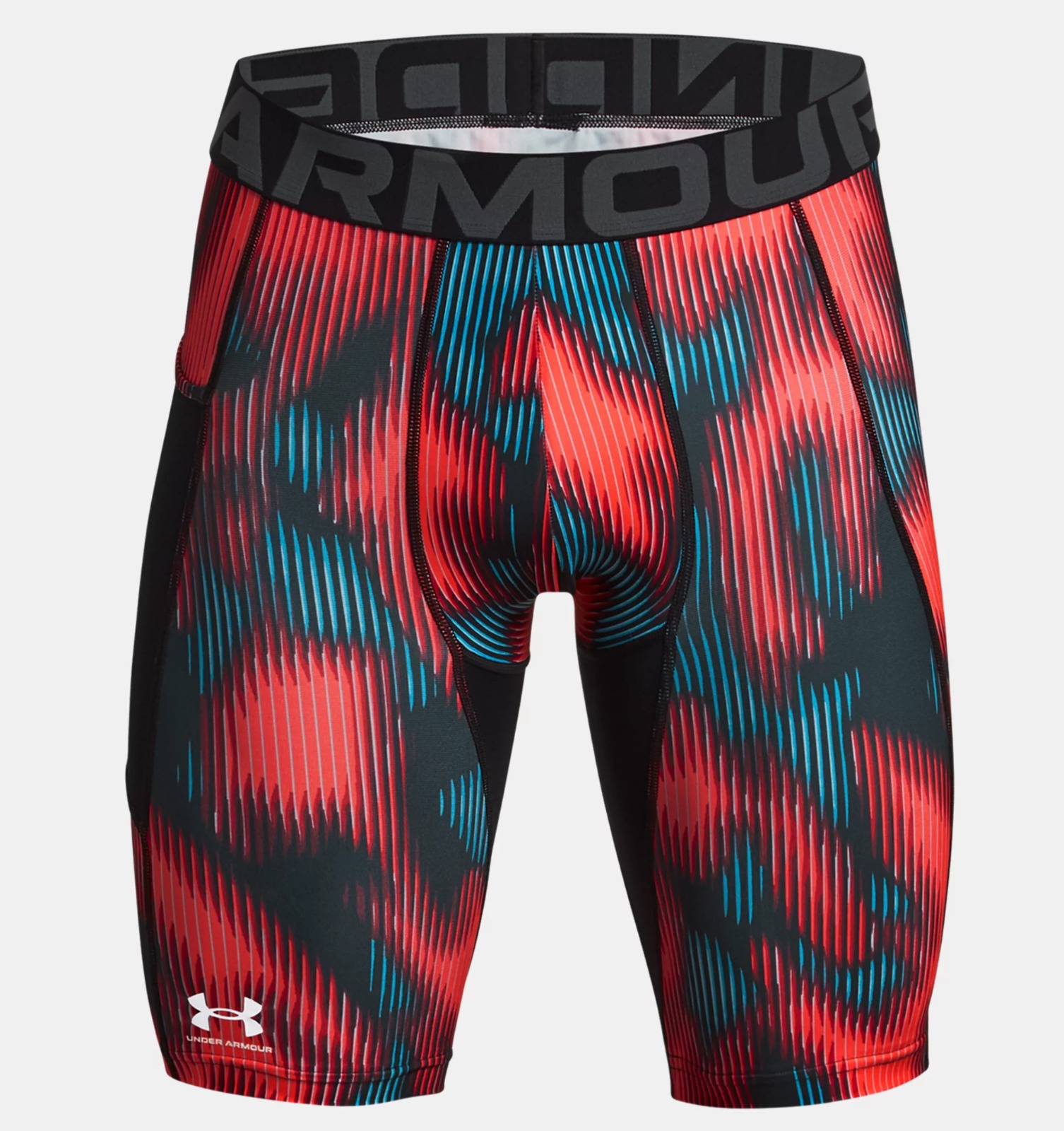 Licra Shorts Under Armour Heatgear High Print Hombre Entrenamiento