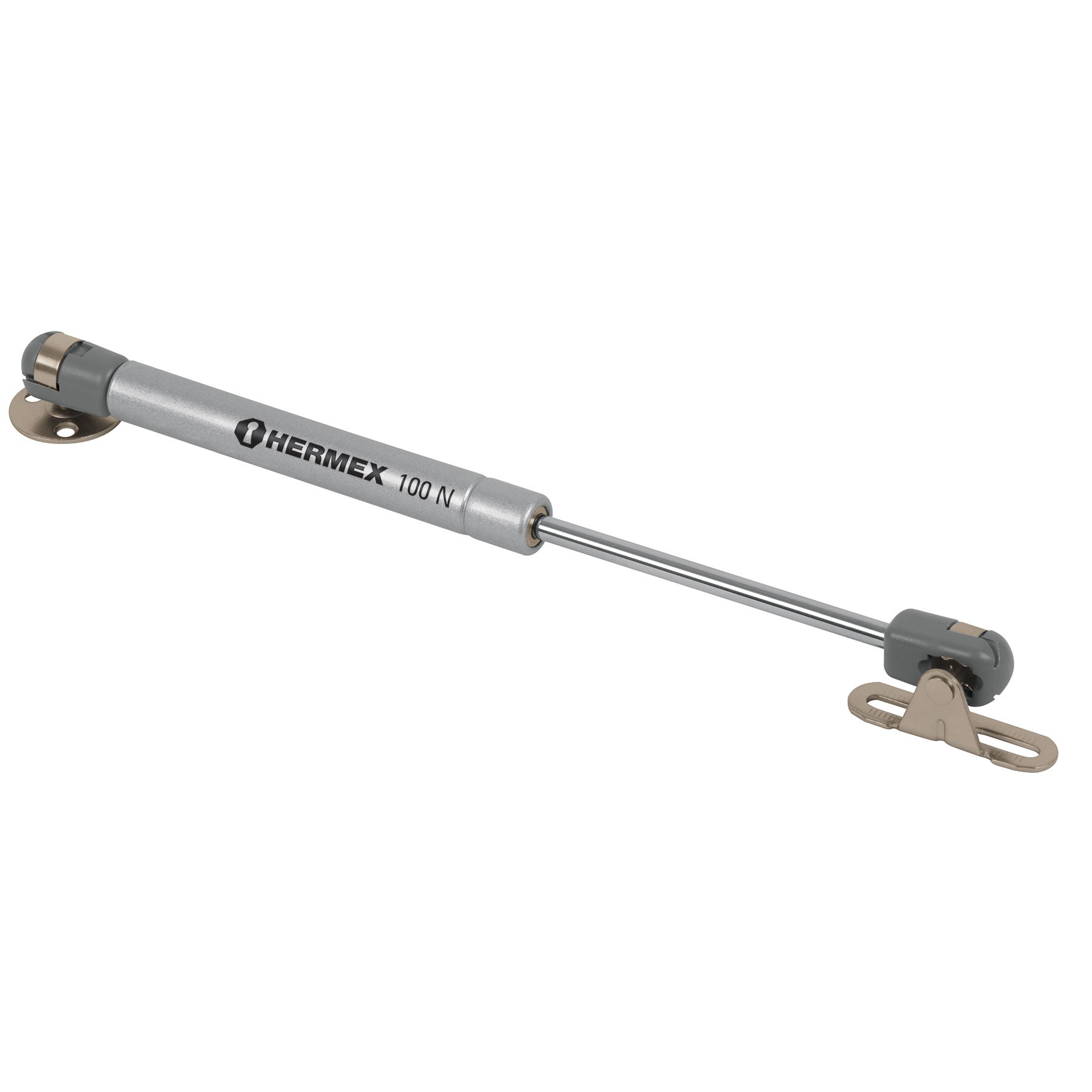 PISTÓN A GAS CON CAPACIDAD DE 60 N / 6 KG, HERMEX 42003