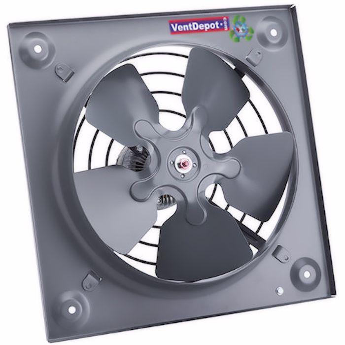 Extractor Axial 110V Soler MXAAI-002-8 Aspas 10" Diámetro 825m3hr 127V 140HP 60Hz 0,65A 55dB, AxiAire