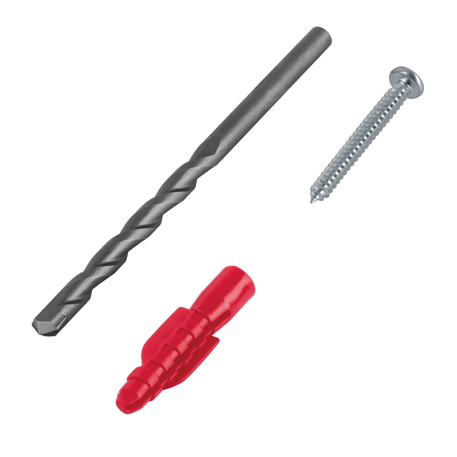 KIT DE 20 TAQUETES 1/4" CON PIJAS #8 Y 1 BROCA 1/4", FIERO 40159