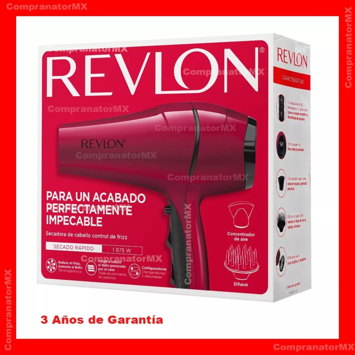 Comprar Revlon Secadora Laser Brilliance