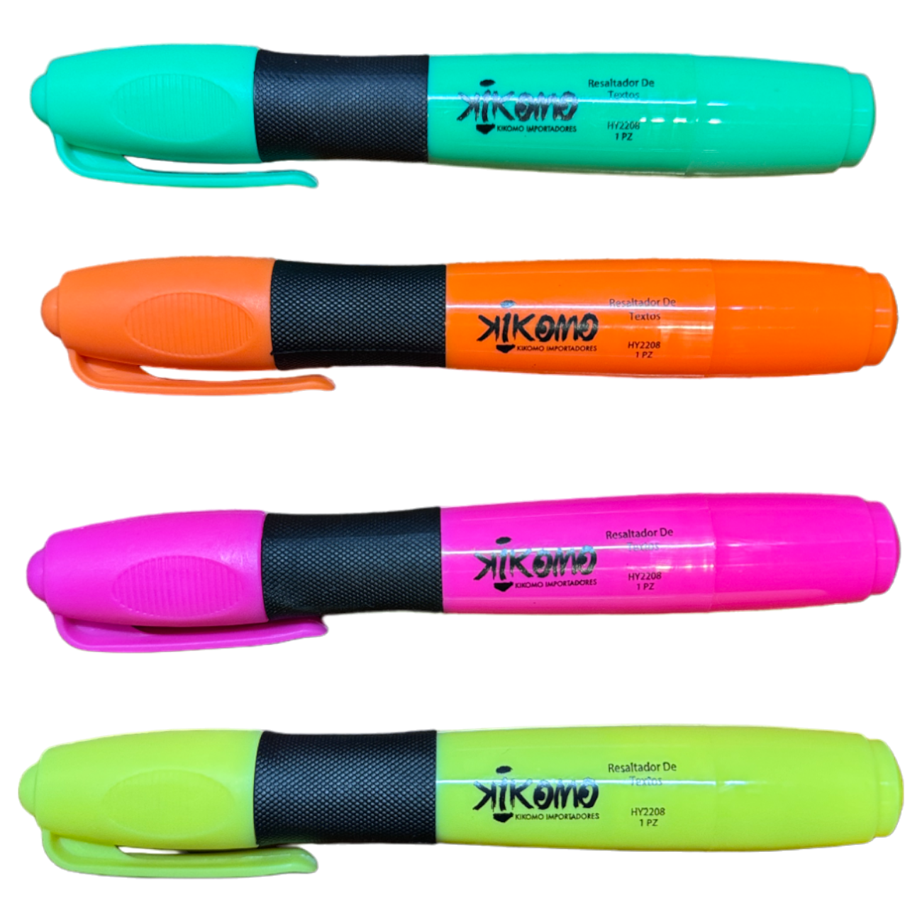 Paquete Con 24 Resaltadores Surtidos O Solo Color Amarillo