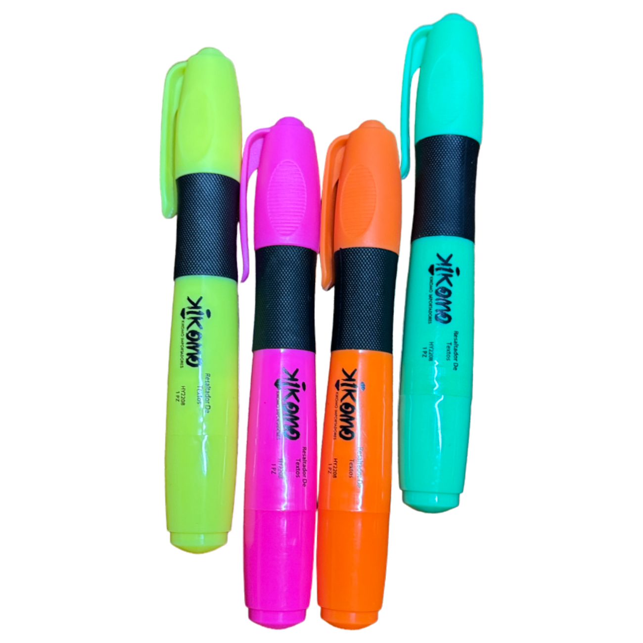 Paquete Con 24 Resaltadores Surtidos O Solo Color Amarillo