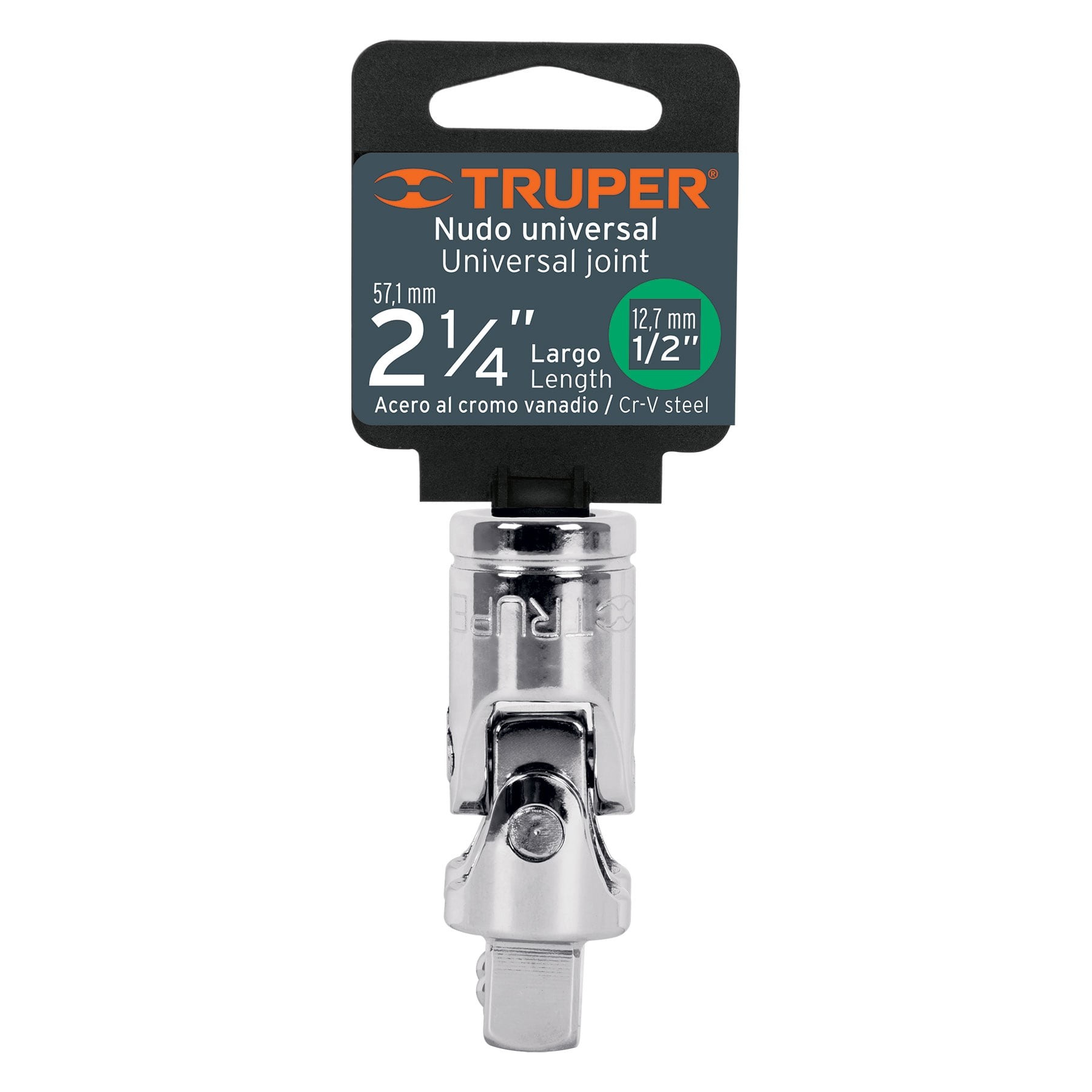 NUDO UNIVERSAL PARA DADOS CON CUADRO DE 1/2", TRUPER 13428