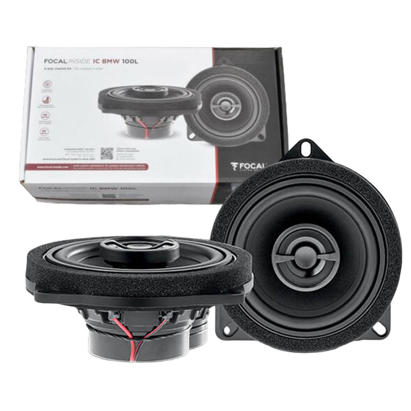 Kit de bocinas coaxial FOCAL IC BMW 100L de 2 Vias Plug & Play