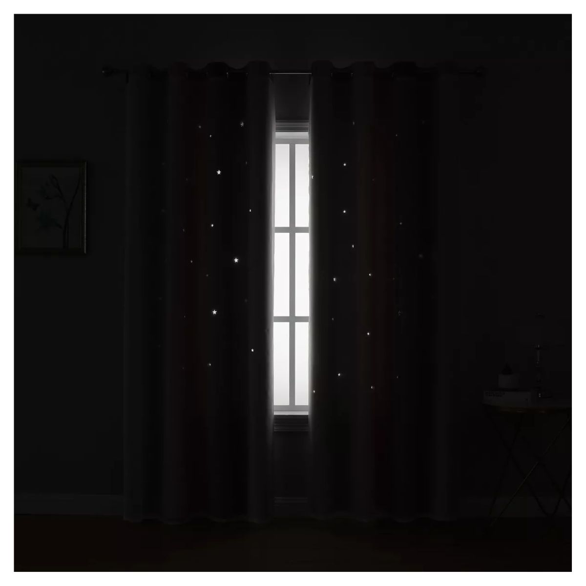 Cortinas Blackout Para Niños Dormitorio 200 *130 Cm 2 Panel Pink-2 Rosa/Gris
