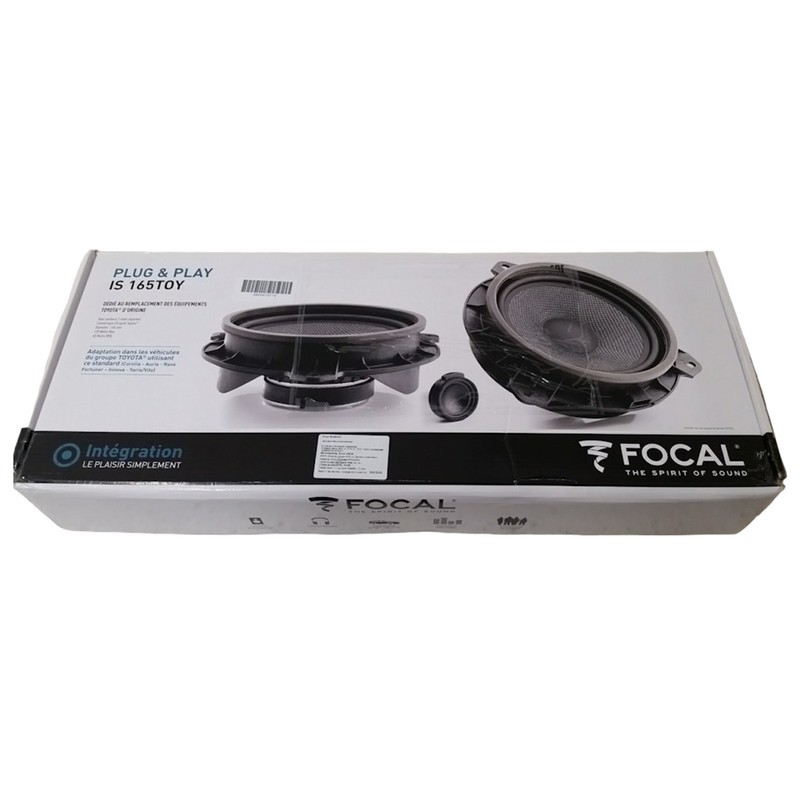 Set de bocinas FOCAL IS TOY 165 6.5 de 2 vías Plug&play Toyota