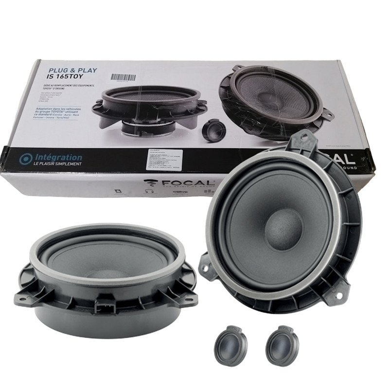 Set de bocinas FOCAL IS TOY 165 6.5 de 2 vías Plug&play Toyota