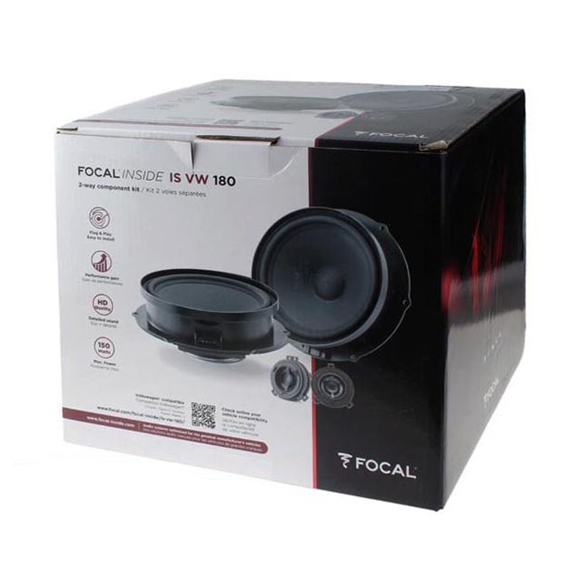 Kit de bocinas FOCAL IS VW 180 de 2 vias separadas 75W