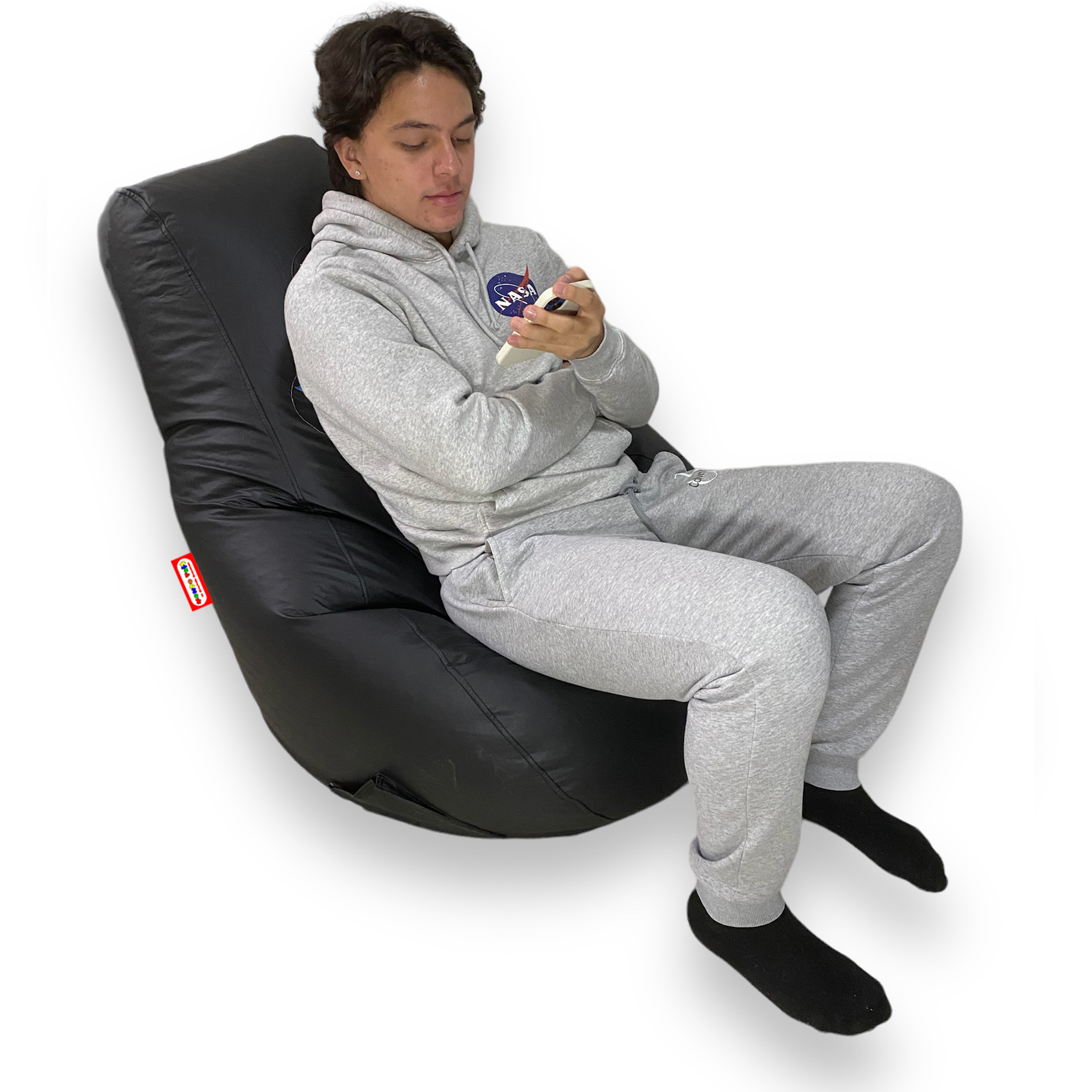 Sillón Puff Pera Gamer Grande marca Mundo Puff .